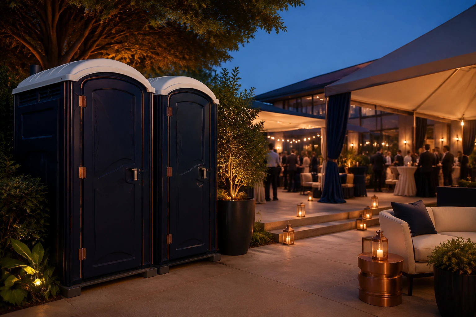 Portable restroom rental planning for Campton Hills, IL