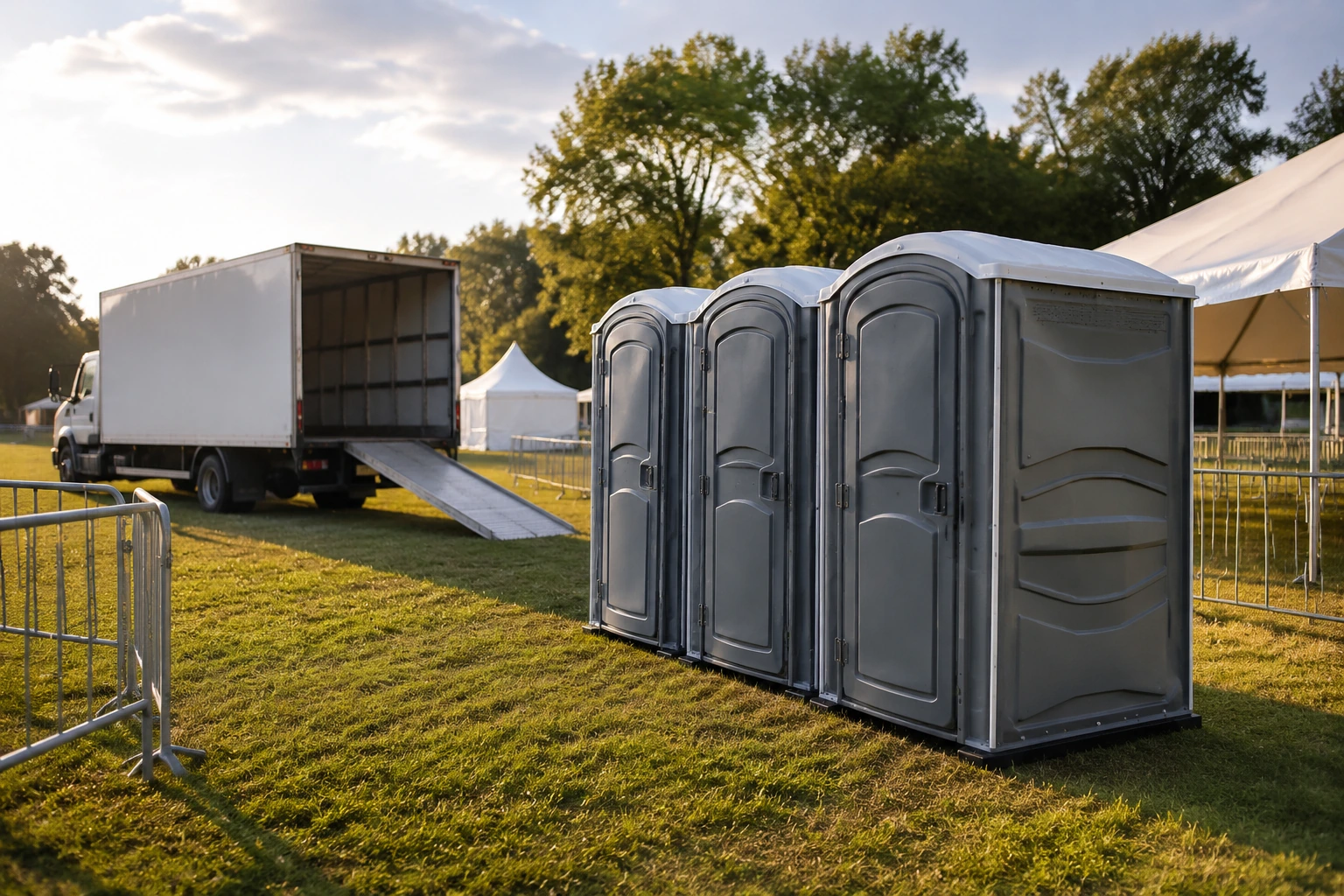 Portable restroom rental planning for South Elgin, IL